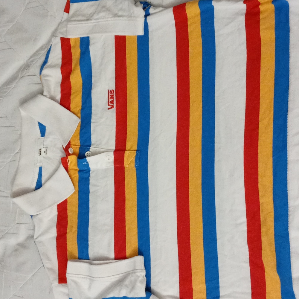 Vans crop polo shirt